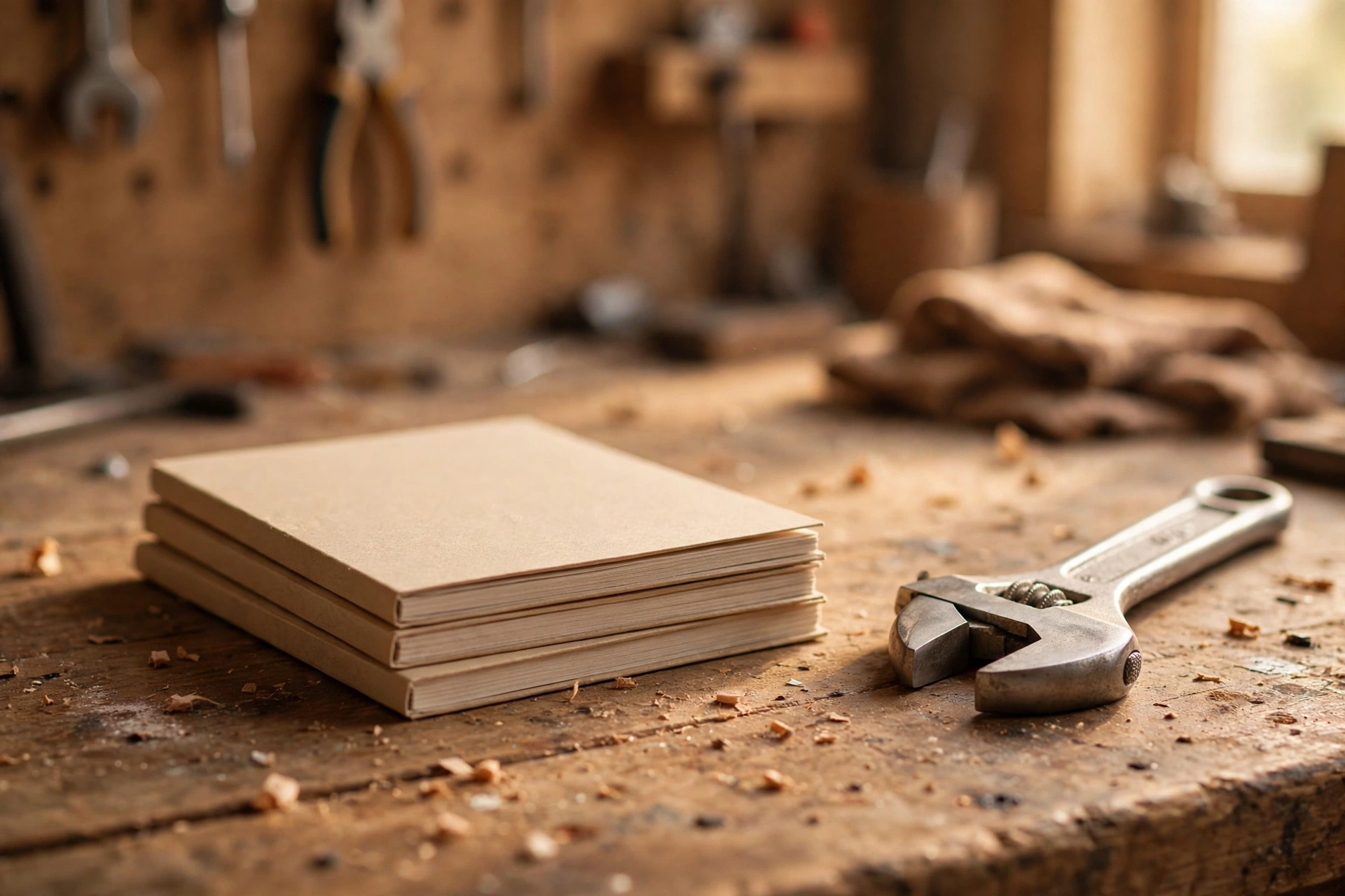 Blank catalogs and wrench